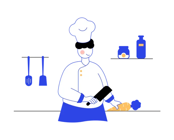 Chef  Illustration