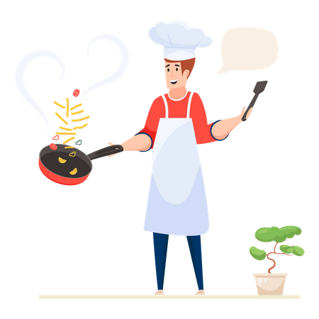 Chef  Illustration