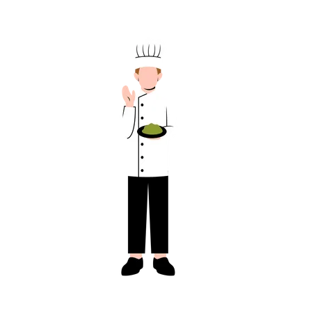 Chef male Illustration