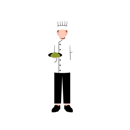 Chef masculino  Ilustração