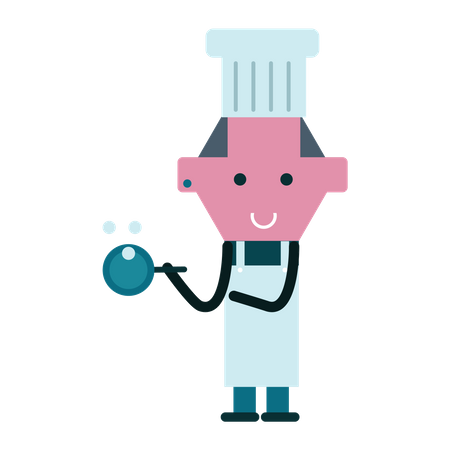 Chef Profissional  Ilustração