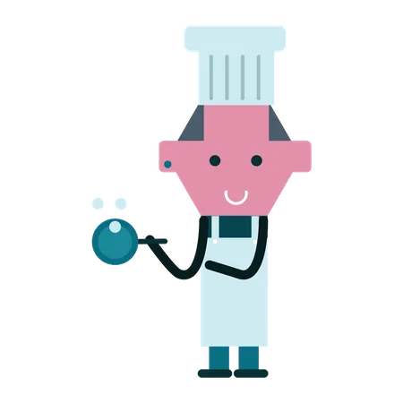 Chef Profissional  Ilustração