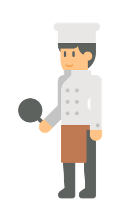 Chefe de cozinha  Ilustração