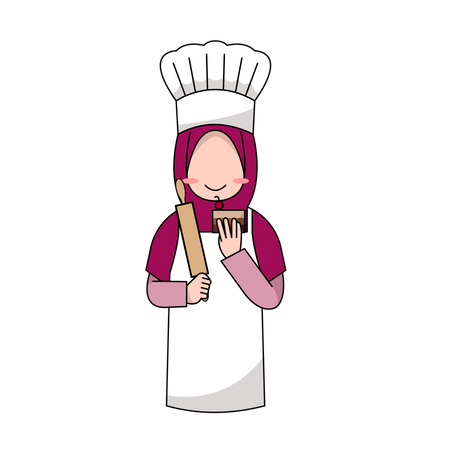 Chefe de cozinha  Ilustração