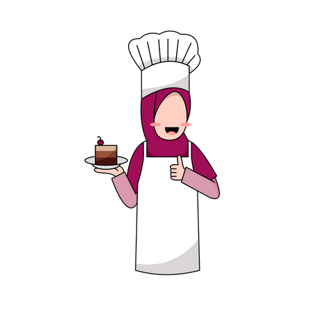Chefe de cozinha  Ilustração