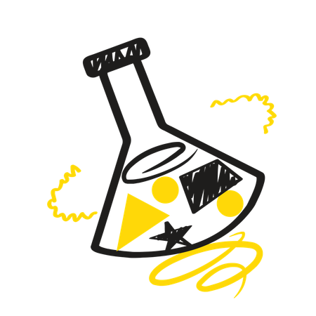 Chemical experiment  Illustration