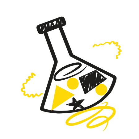 Chemical experiment  Illustration