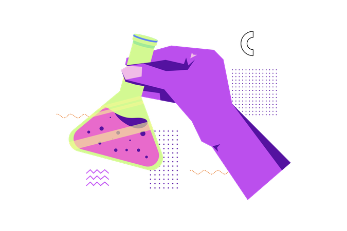 Chemical Flask  Illustration