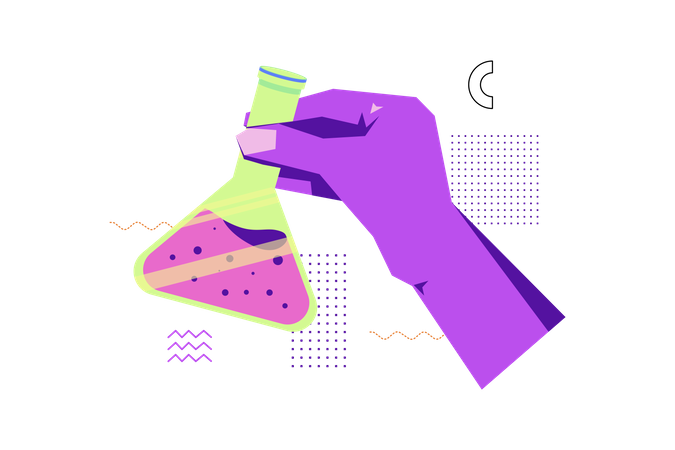 Chemical Flask  Illustration