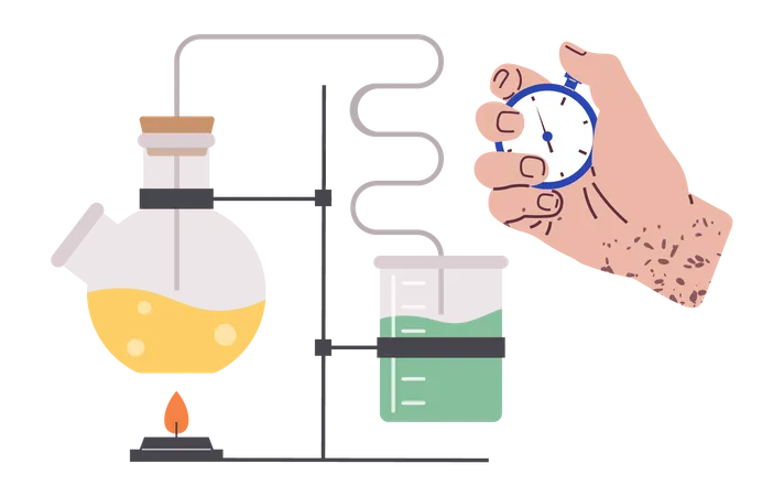 Chemical Research  Illustration