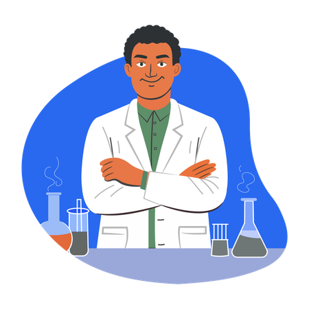 Chemist  Illustration