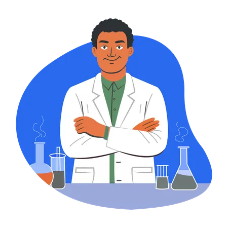 Chemist  Illustration