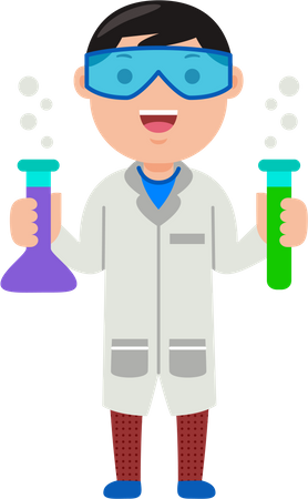 Chemist  Illustration