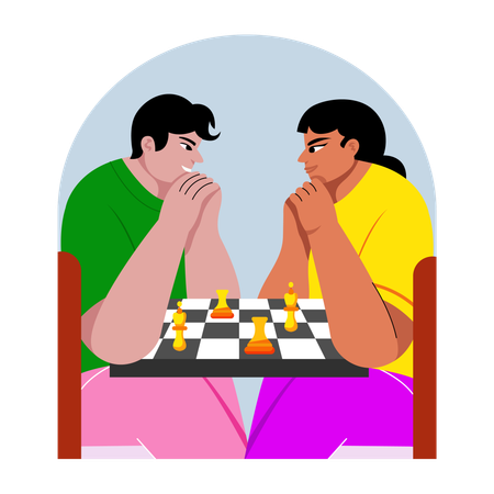 Chess game  Illustration