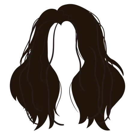 Cheveux agréables  Illustration