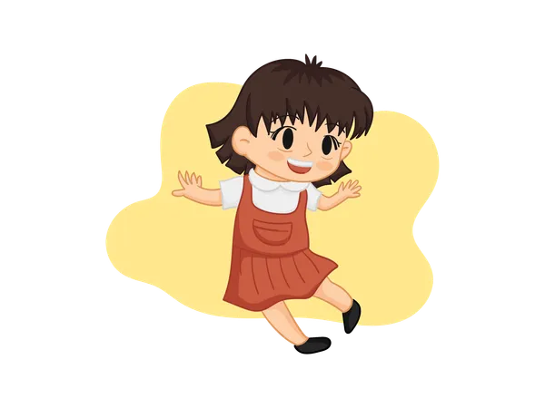 Chibi Girl  Illustration