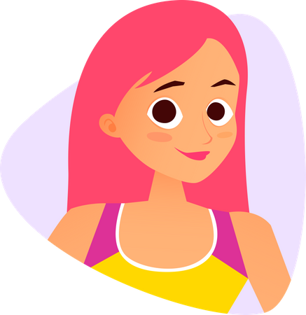 Chica  Ilustración