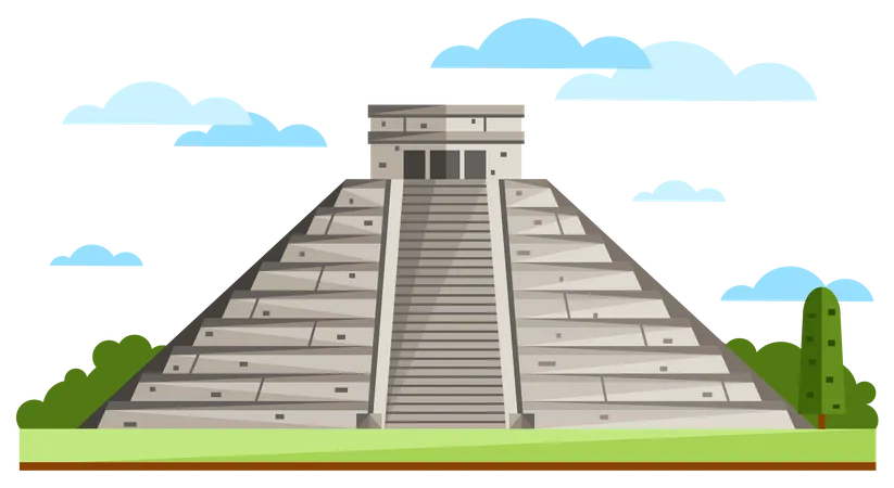 Chichen Itza  Illustration