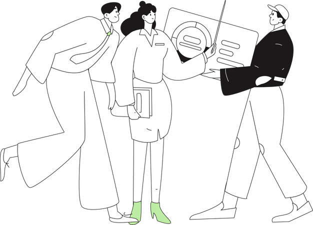 Niño haciendo networking virtual  Ilustración