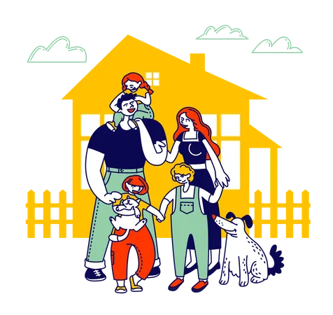 Child Adoption Illustration