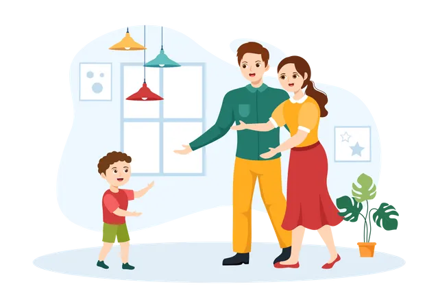 Child Adoption  Illustration