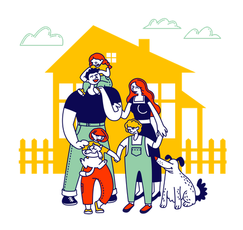 Child Adoption  Illustration