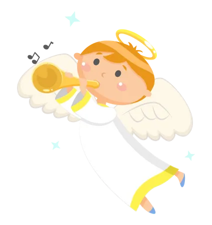 Child angel  Illustration