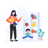 childcare illustration