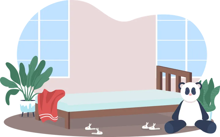 Children bedroom Illustration