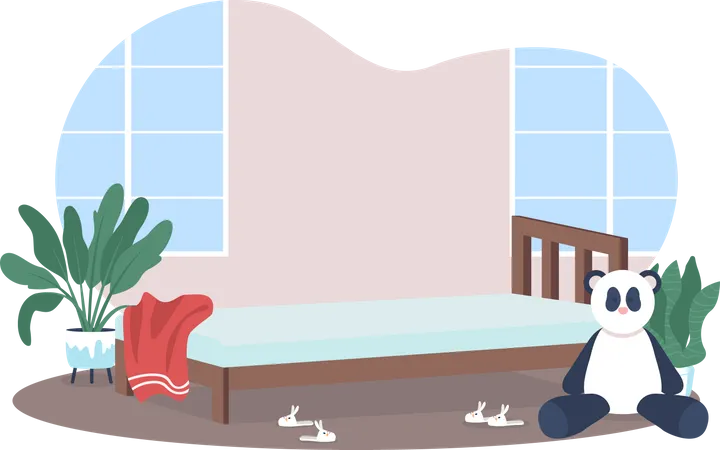 Children bedroom  Illustration