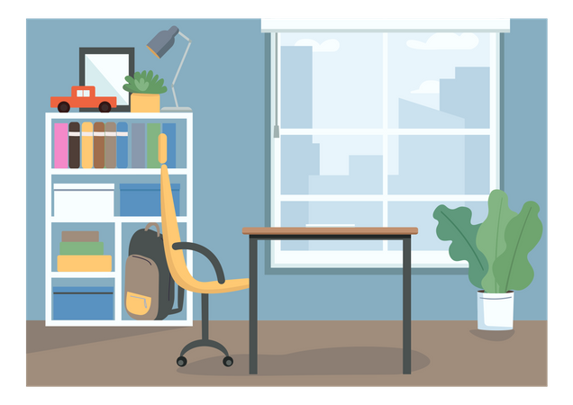 Children bedroom  Illustration