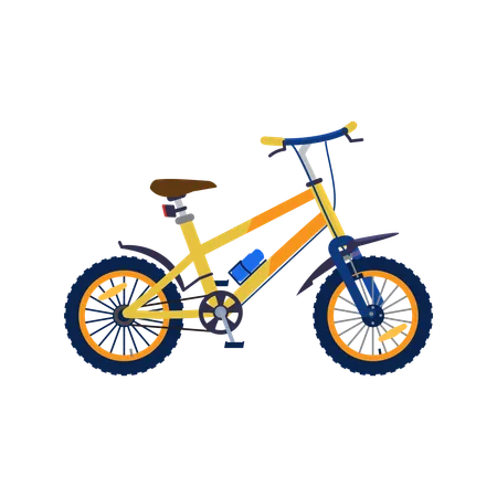 Children bicycle  Illustration