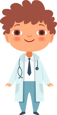 Children doctor  Illustration
