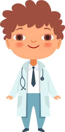 Children doctor  Illustration