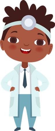 Children doctor  Illustration