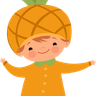 illustrations for pineapple fruit