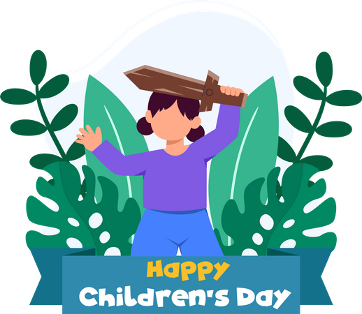 Children's Day  Illustration