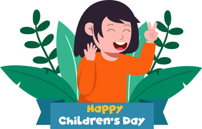 Children's Day  Illustration