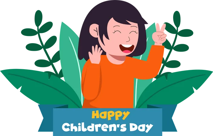 Children's Day  Illustration