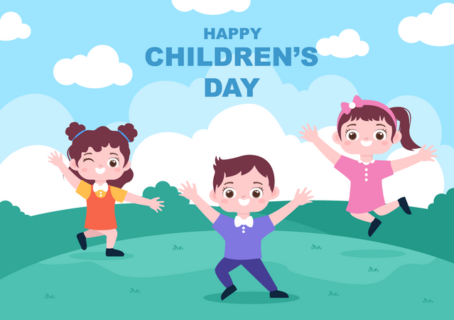 Children's Day  Illustration