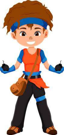 Childrens Job Role Attire  Illustration