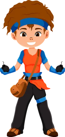 Childrens Job Role Attire  Illustration