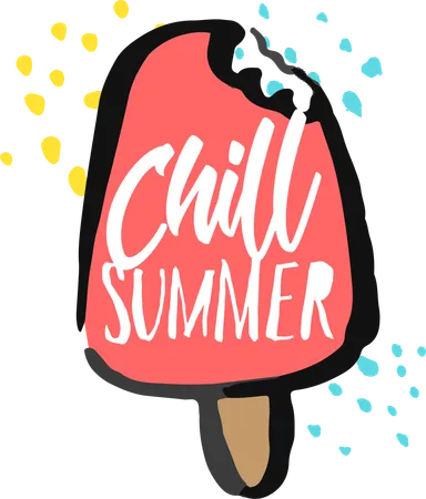 Chill summer  Illustration