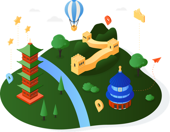 Chine  Illustration