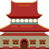 illustration for chinese building