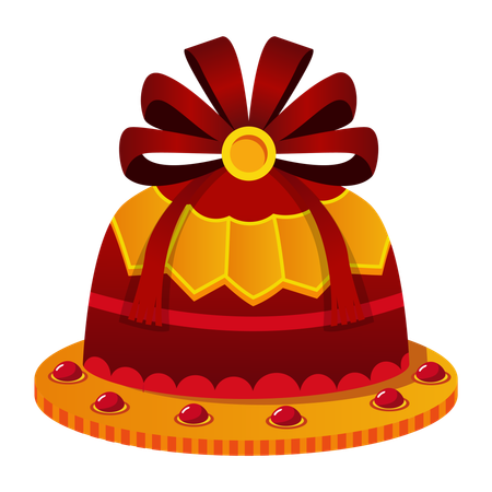 Chinese Cake  Illustration