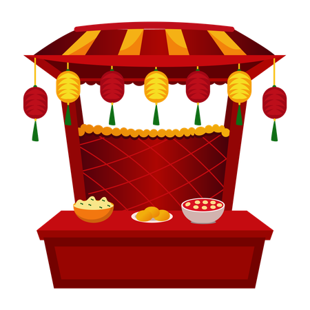 Chinese Food  Illustration