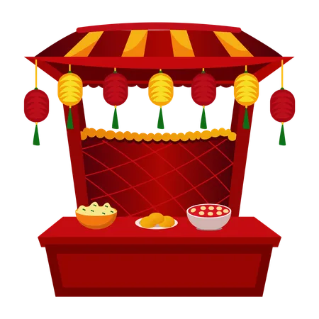 Chinese Food  Illustration