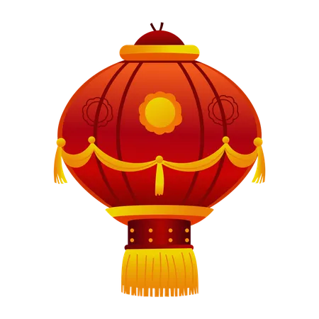 Chinese Lantern  Illustration