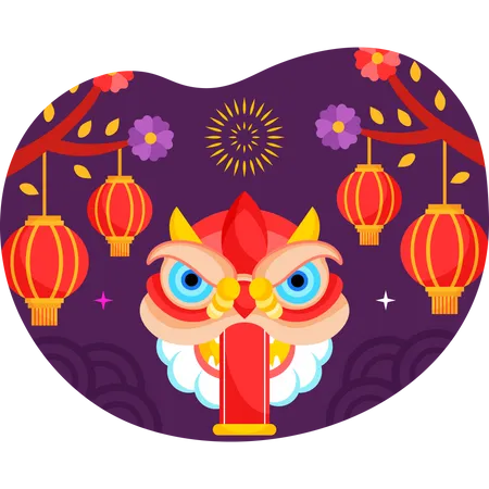 Chinese new year  Illustration